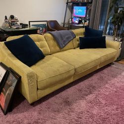 Vintage, Gold Couch
