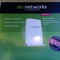 On Networks N300r WIFI router (never used)