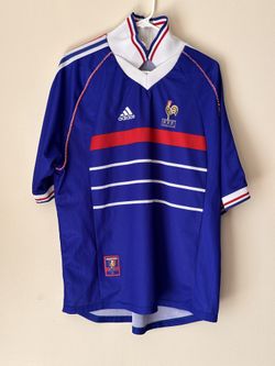 1998 Retro France Soccer Jersey