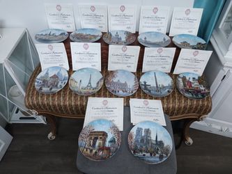 12 Porcelaine Limoges France Plates For $50