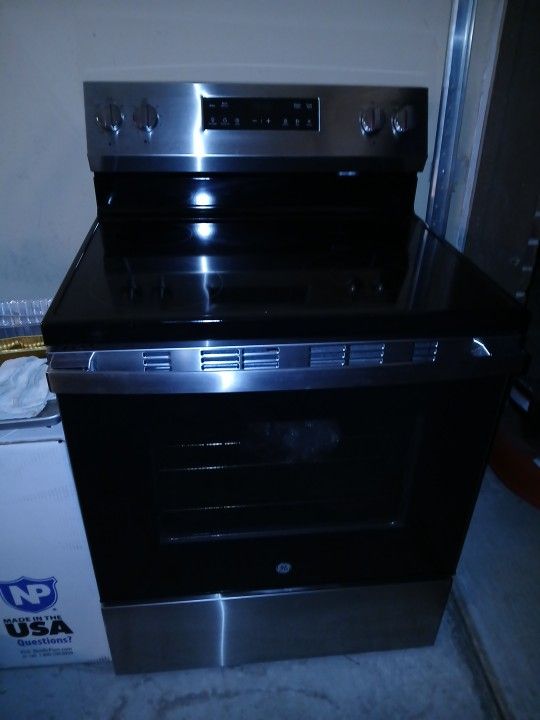 G&E Glasstop Stove Oven