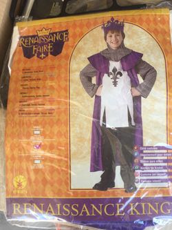 Kids Halloween Costume Renaissance King