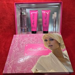 Paris Hilton  Many brands of new perfume available for men or women, single bottles or gift sets, body sprays and lotion available bz 20