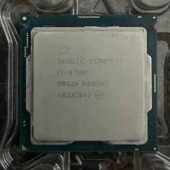 Intel i7-9700K 3.60GHZ 8 CORES (Used)