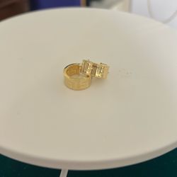 18k Luxury Inspired Hoop Earrings 14mm