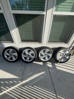 Set of OEM Audi 17” Wheels