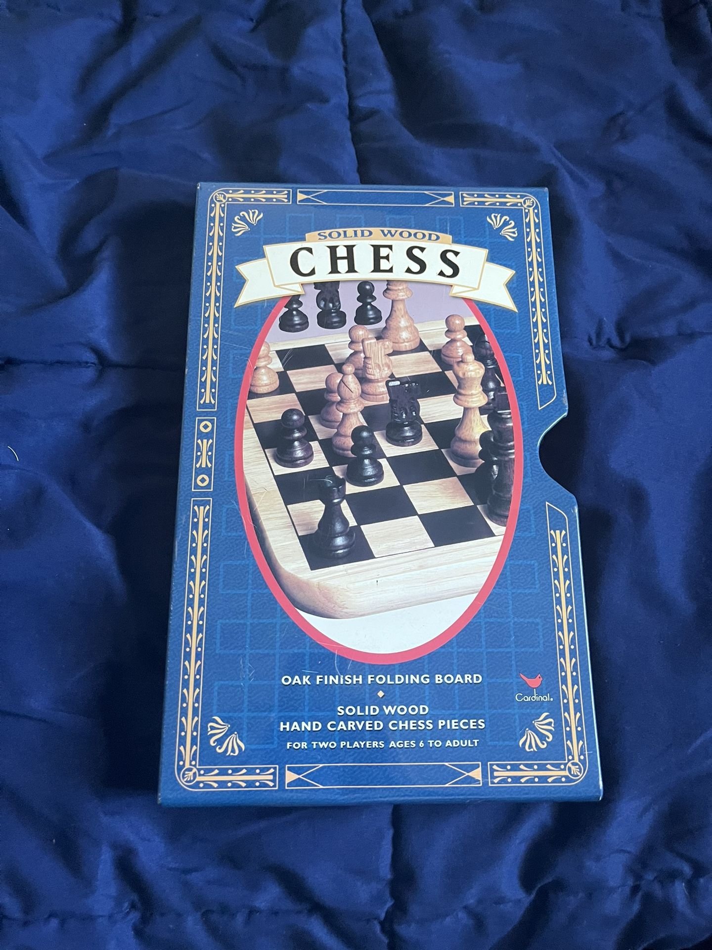 Foldable Wooden Chessboard