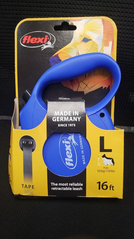 LARGE DOG RECTTABLE LEASH 16 FT
