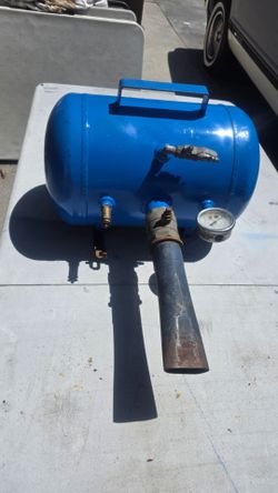 Tire bead seater. Air Tank Tanque De Aire