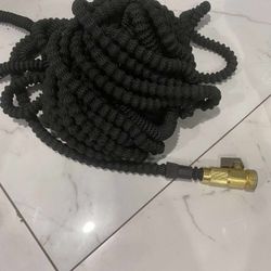 Expandable Garden Hose Water Pipe - 25FT Black