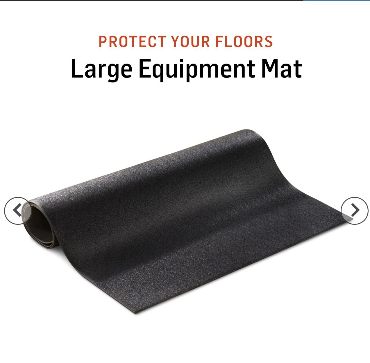 NordicTrack Large Equipment Floor Mat