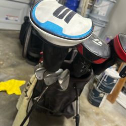 Taylor Made Clubs.