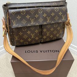 Louis Vuitton Monogram Viva Cite Shoulder Bag GM