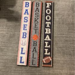 Sports Wall Decor (Can Be Sold Separately)