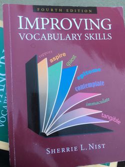 Fourth edition Improving Vocabulary skills