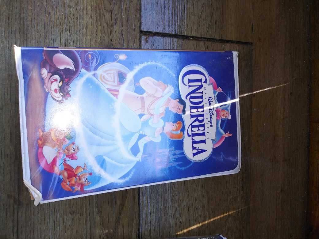 Cinderella movie VHS