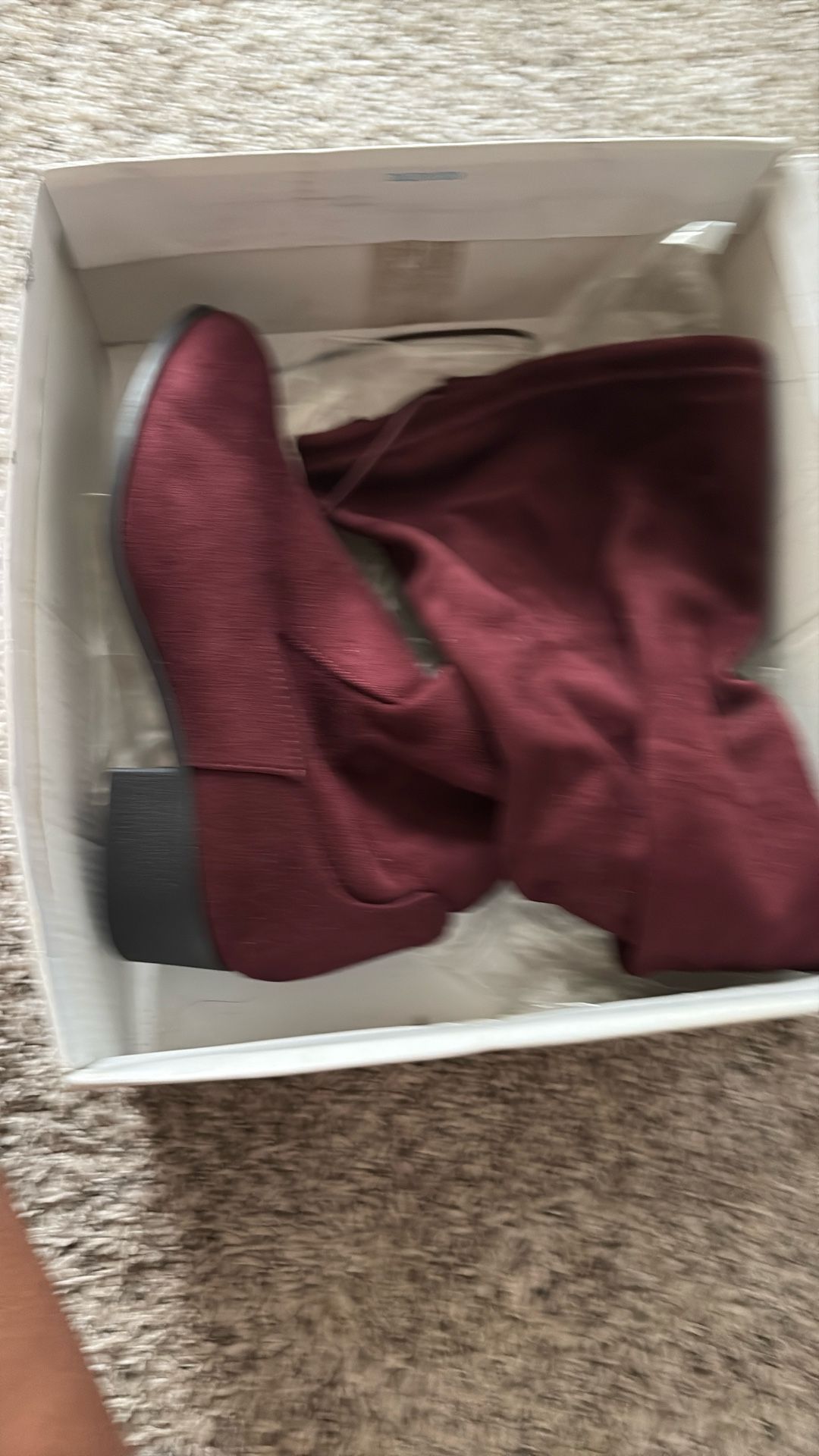 Knee high boots
