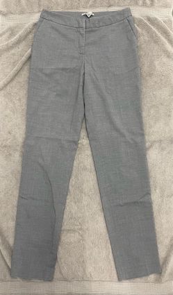 H & M petite women’s size 2 gray office slacks slim fit with pockets