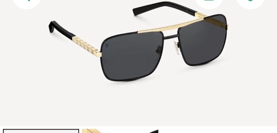 Louis Vuitton 2010 Attitude Sunglasses - Silver Sunglasses