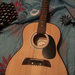guitar w/case and picks