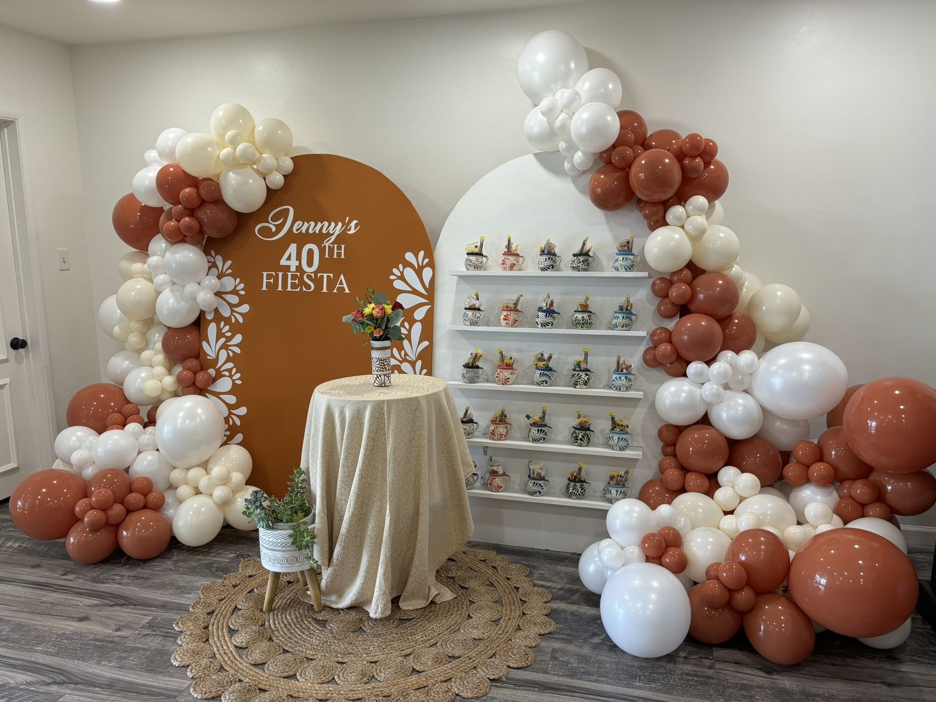 Fiesta Theme Balloon Garland