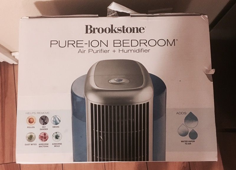 Brookstone Pure Ion Bedroom Air Purifier &a Humidifier for Sale in