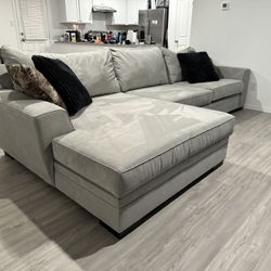 Gray Sectional Couch