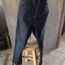 Chico's Dark Wash Denim Jeans so slimming ankle size 1(US 8)
