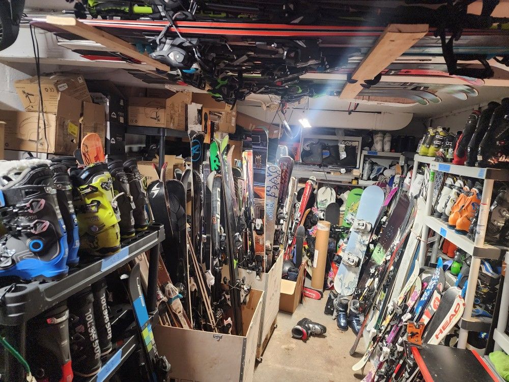 Skis Snowboards Boots Helmets Waxing And Sharpening Tuneup