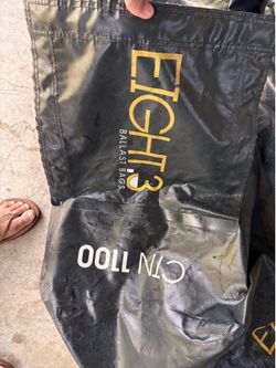 Eight.3 3700 GPH Ballast Pump & 1100 lb Ballast Bag Setup