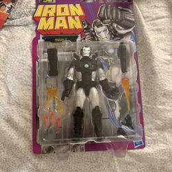 WAR MACHINE RETRO CARD MARVEL LEGENDS 