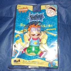 Nickelodeon, Rugrats, Chuckie, wishy, flashlight keychain