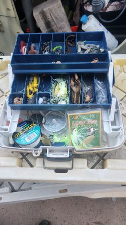 Fishing tackle & box