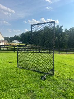 Baseball Pitching L-Screen for Batting Cage