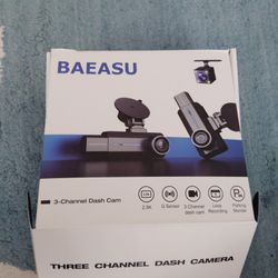 Baeasu 3 channel Dash Cam