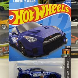 🇯🇵 Hot Wheels 2021 - Blue Liberty Walk LB-Silhouette Works GT Nissan 35GT-RR VER.2 - 154/250
