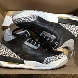 Jordan 3 Retro OG BG Black Cement