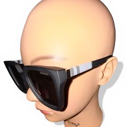 Unisex Black Bur Berry Sunglasses