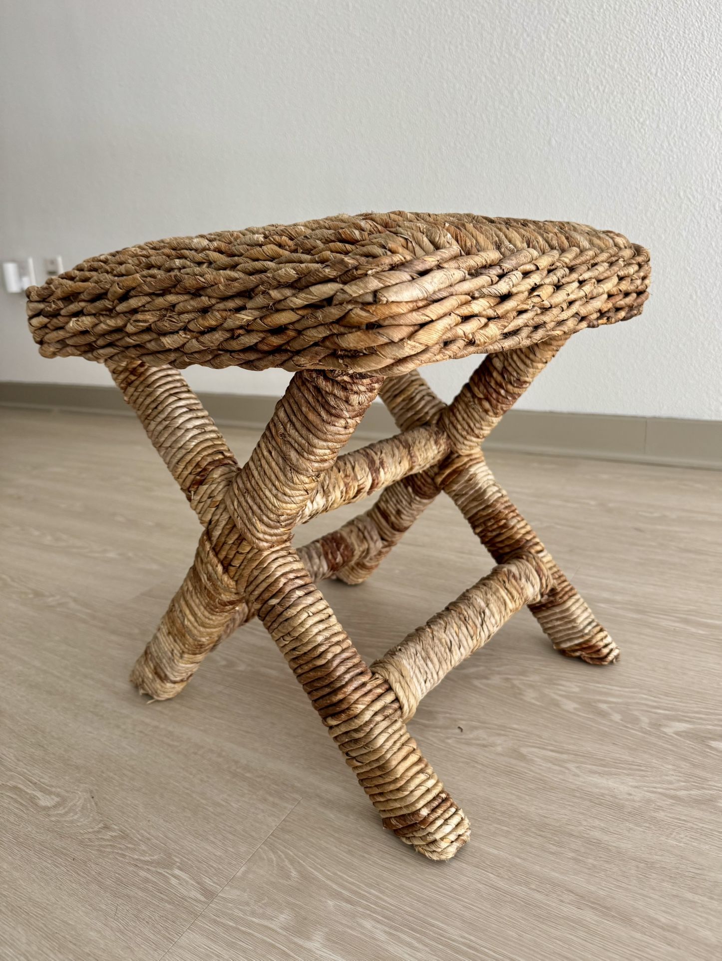 Woven rattan Stool