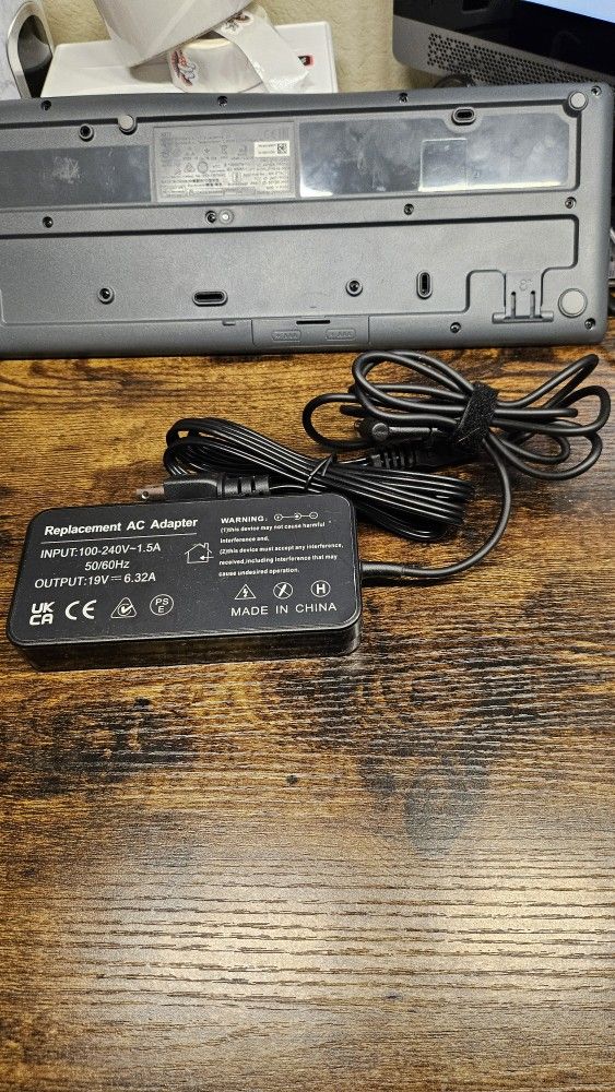 120W 19V 6.32A AC Adapter Charger 5*3 mm For Laptop Power Supply Cord US
Note: new opened box, no original box