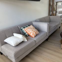 Grey Sectional Sofa 