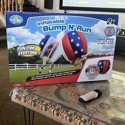 Inflatable bum n run “new”