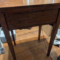 Vintage folding sewing Table