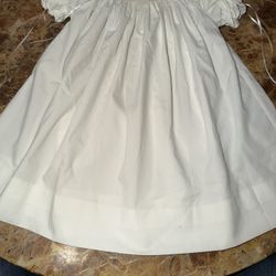 Gorgeous Hand Smocked Infant Dress . Size 12 months  