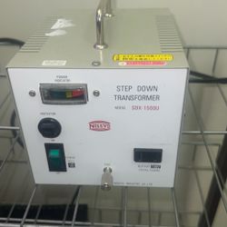 Nissyo 110/120V to 100V 1500W Step Down Voltage Transformer Converter SDX-1500U