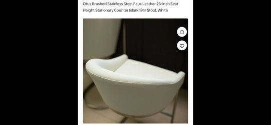 3 countertop chairs