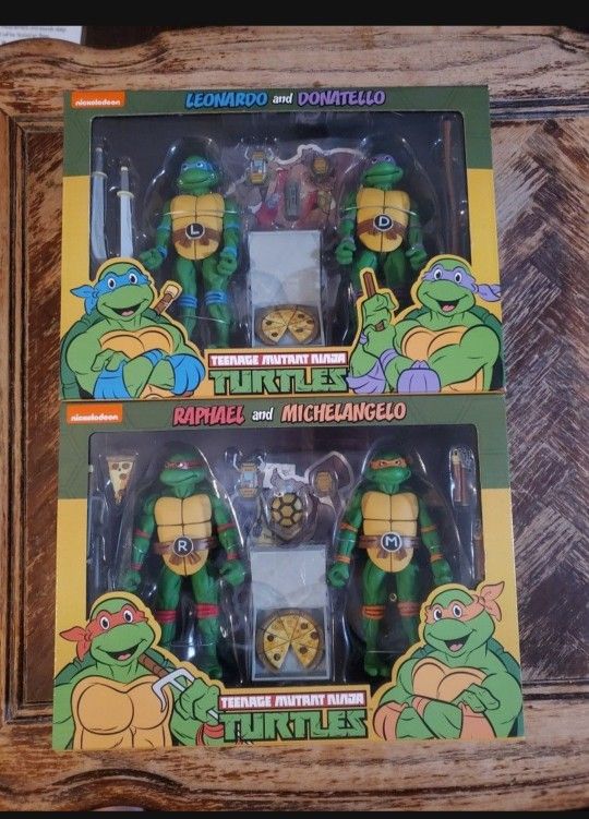 🔥Neca Teenage Mutant Ninja Turtles 2packs Raphael And