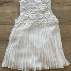 BABY GIRL’S WHITE DRESS 18mos