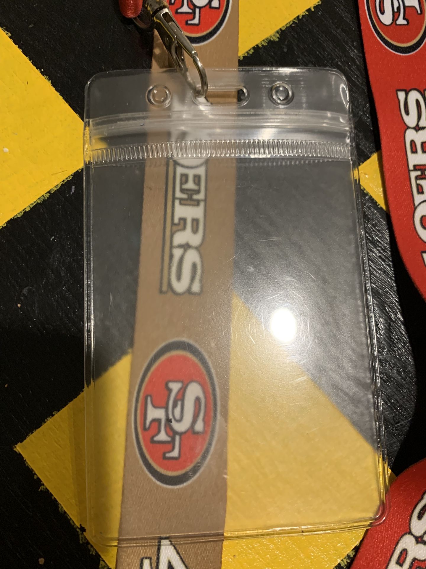 49ers Badge Holder