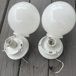 Glass Globes lights  
